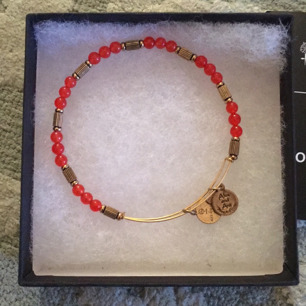 Alex&Ani Carnelian Energy Bracelet
